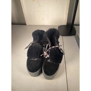 Snow Boots Women's Black Size 9